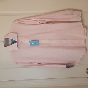 Christian Aujard NWT Pink Pencil Men's Dress Shirt, Size M